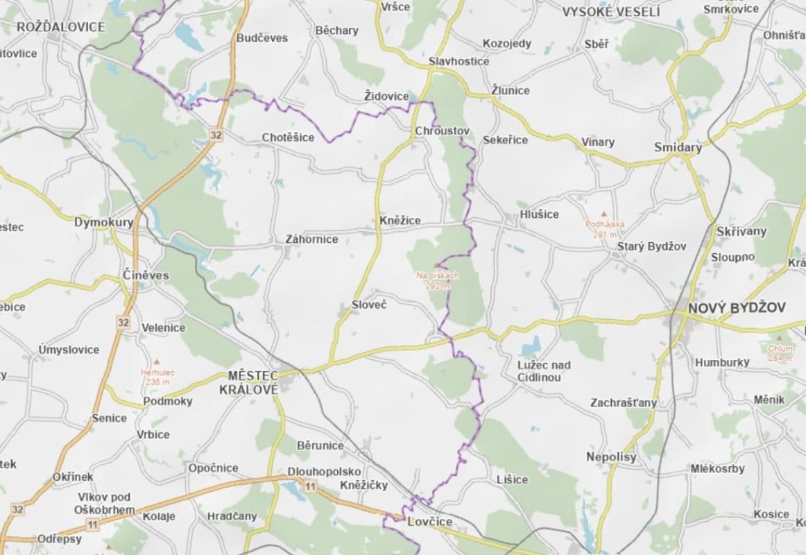 plot for sale, 2,493 m², Záhornice, Středočeský Region plot for sale, 2,493 m², Záhornice, Středočeský Region