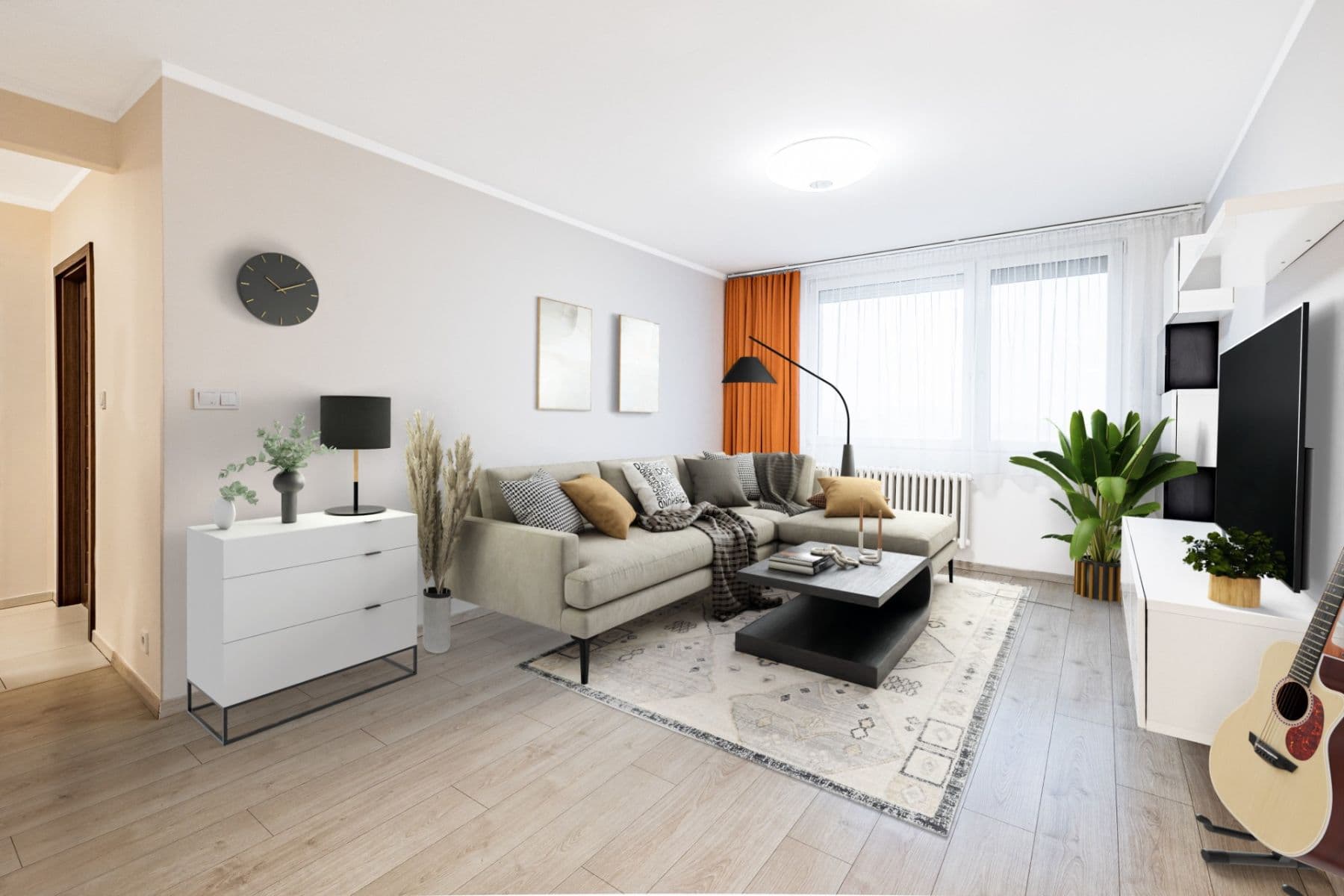 2 bedroom with open-plan kitchen flat for sale, 68 m², Ke Kateřinkám, Prague, Prague 2 bedroom with open-plan kitchen flat for sale, 68 m², Ke Kateřinkám, Prague, Prague