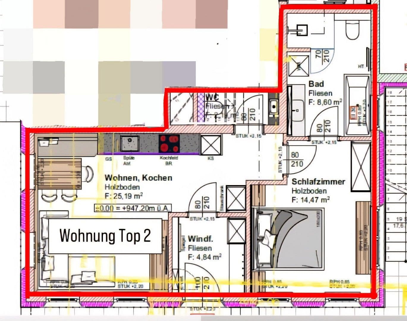 2 bedroom flat to rent, 57 m², Hornweg 3, Oberndorf in Tirol, Tyrol 2 bedroom flat to rent, 57 m², Hornweg 3, Oberndorf in Tirol, Tyrol