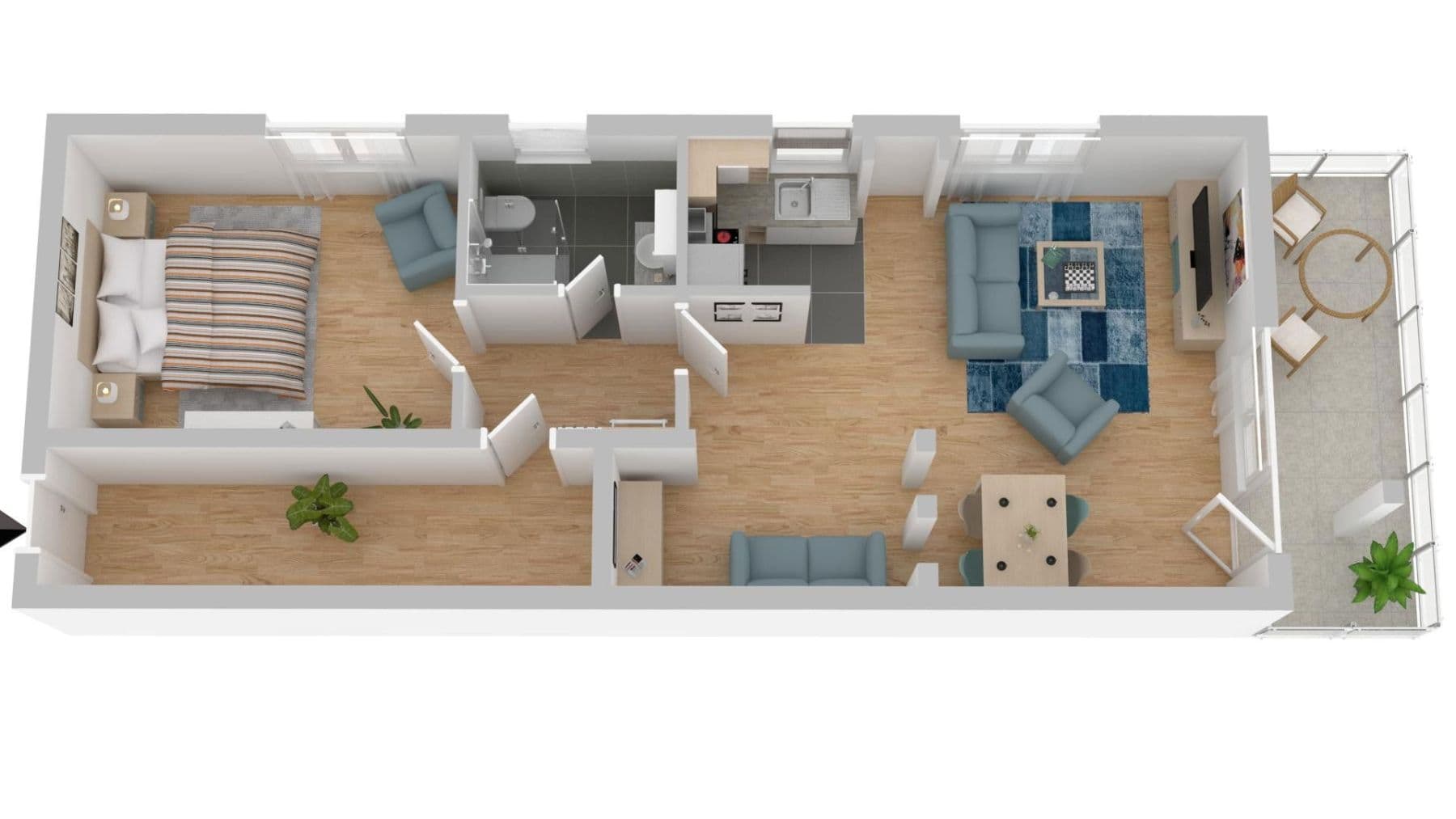 2 bedroom flat to rent, 67 m², Meersburg, Baden-Württemberg 2 bedroom flat to rent, 67 m², Meersburg, Baden-Württemberg