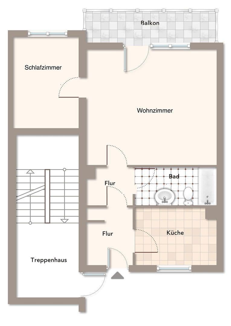 Studio flat for sale, 50 m², Berlin, Berlin Studio flat for sale, 50 m², Berlin, Berlin
