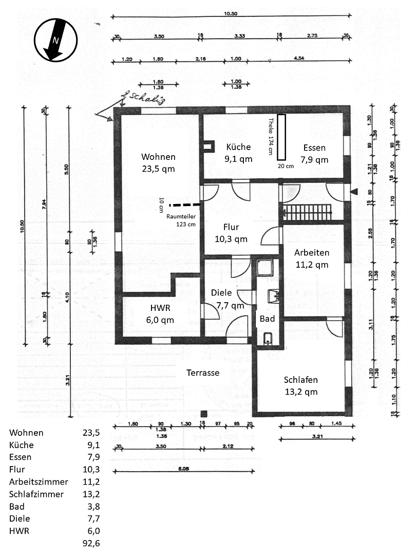 2 bedroom with open-plan kitchen flat to rent, 92 m², Minden, North Rhine-Westphalia 2 bedroom with open-plan kitchen flat to rent, 92 m², Minden, North Rhine-Westphalia