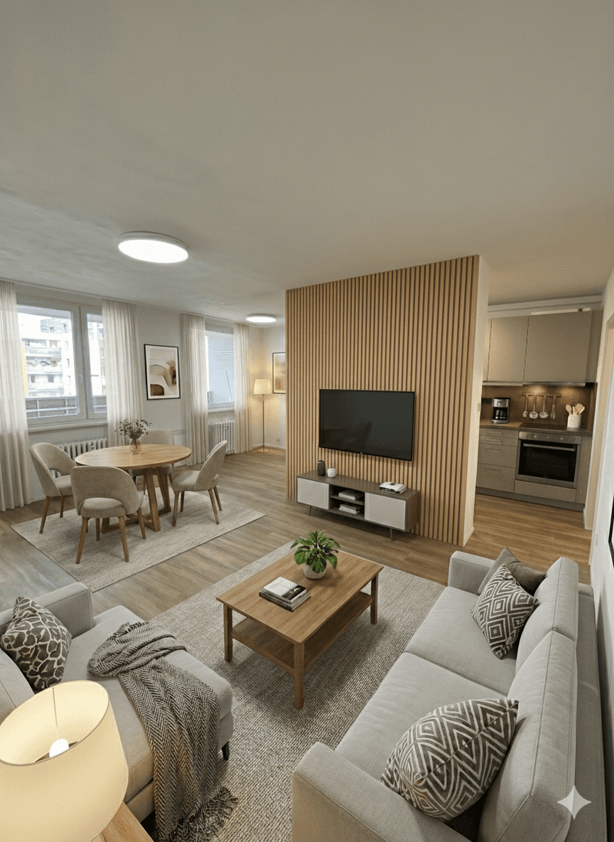2 bedroom with open-plan kitchen flat for sale, 75 m², Jeseniova, Prague, Prague 2 bedroom with open-plan kitchen flat for sale, 75 m², Jeseniova, Prague, Prague