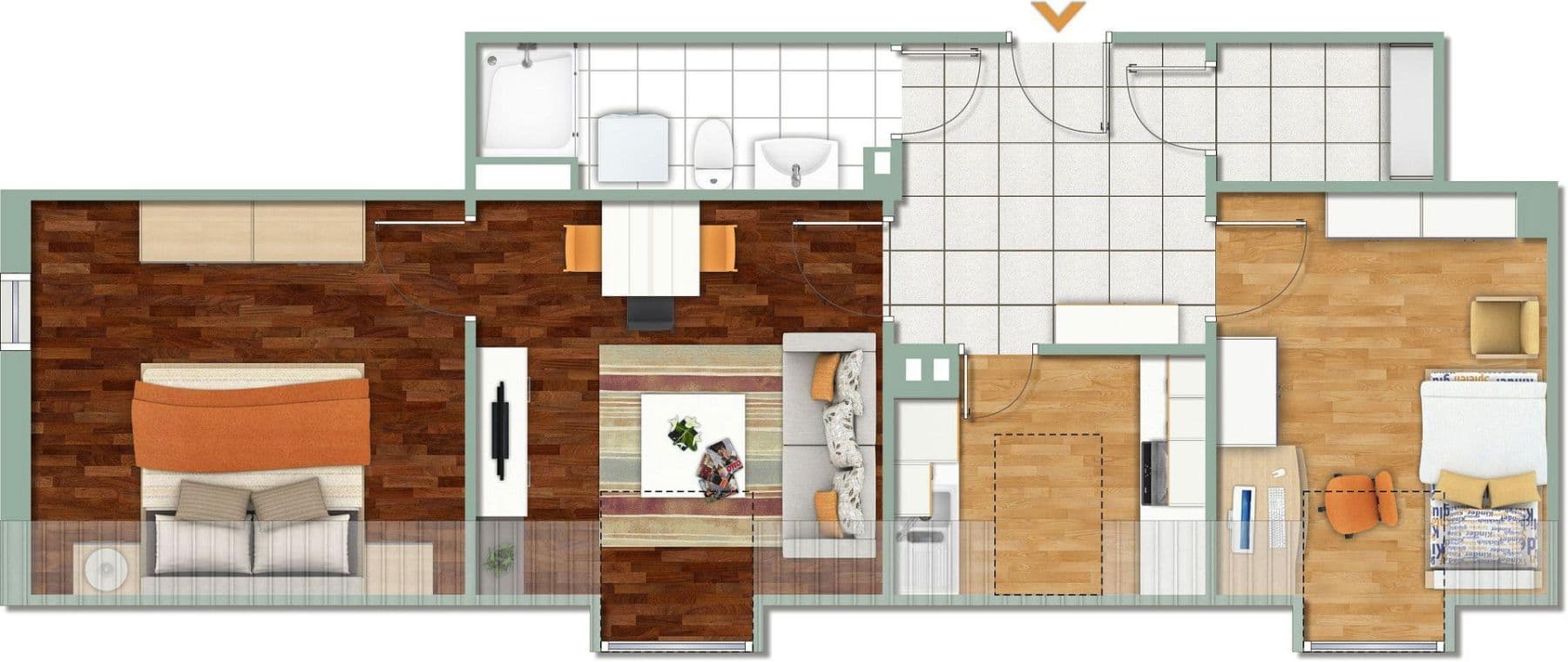 3 bedroom flat to rent, 57 m², Anne-Frank-Straße 2a, Mülheim an der Ruhr, North Rhine-Westphalia 3 bedroom flat to rent, 57 m², Anne-Frank-Straße 2a, Mülheim an der Ruhr, North Rhine-Westphalia