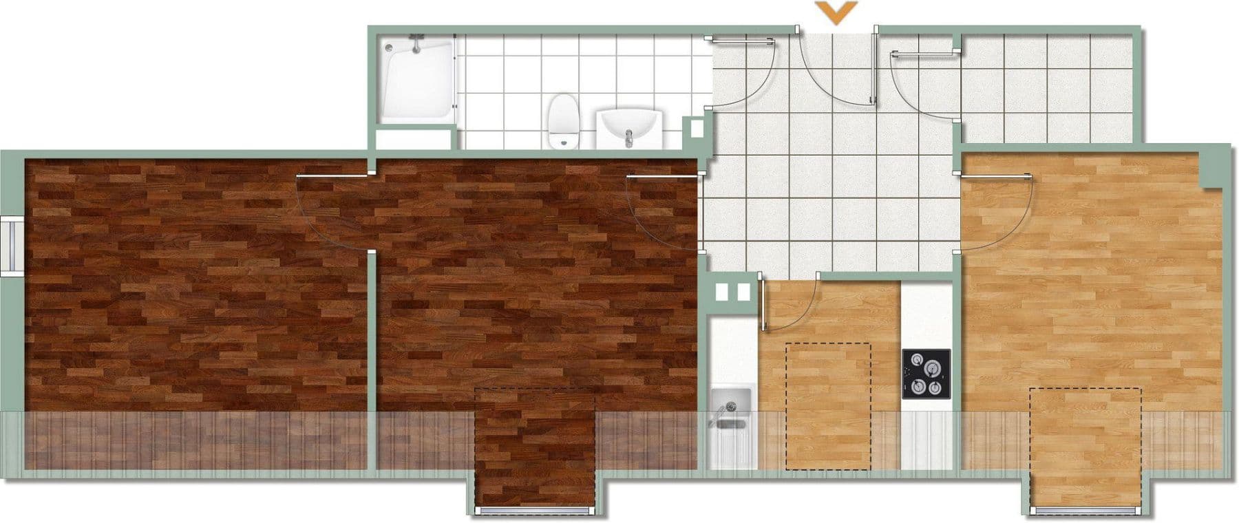 3 bedroom flat to rent, 57 m², Anne-Frank-Straße 2a, Mülheim an der Ruhr, North Rhine-Westphalia 3 bedroom flat to rent, 57 m², Anne-Frank-Straße 2a, Mülheim an der Ruhr, North Rhine-Westphalia