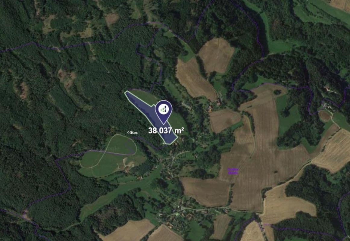 plot for sale, 19,019 m², Libošovice, Královéhradecký Region plot for sale, 19,019 m², Libošovice, Královéhradecký Region