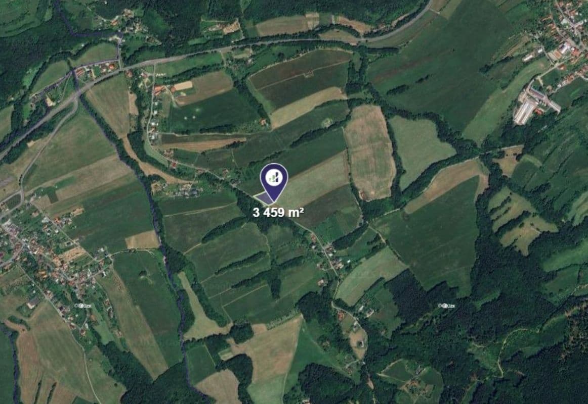 plot for sale, 3,459 m², Bratřejov, Zlínský Region plot for sale, 3,459 m², Bratřejov, Zlínský Region