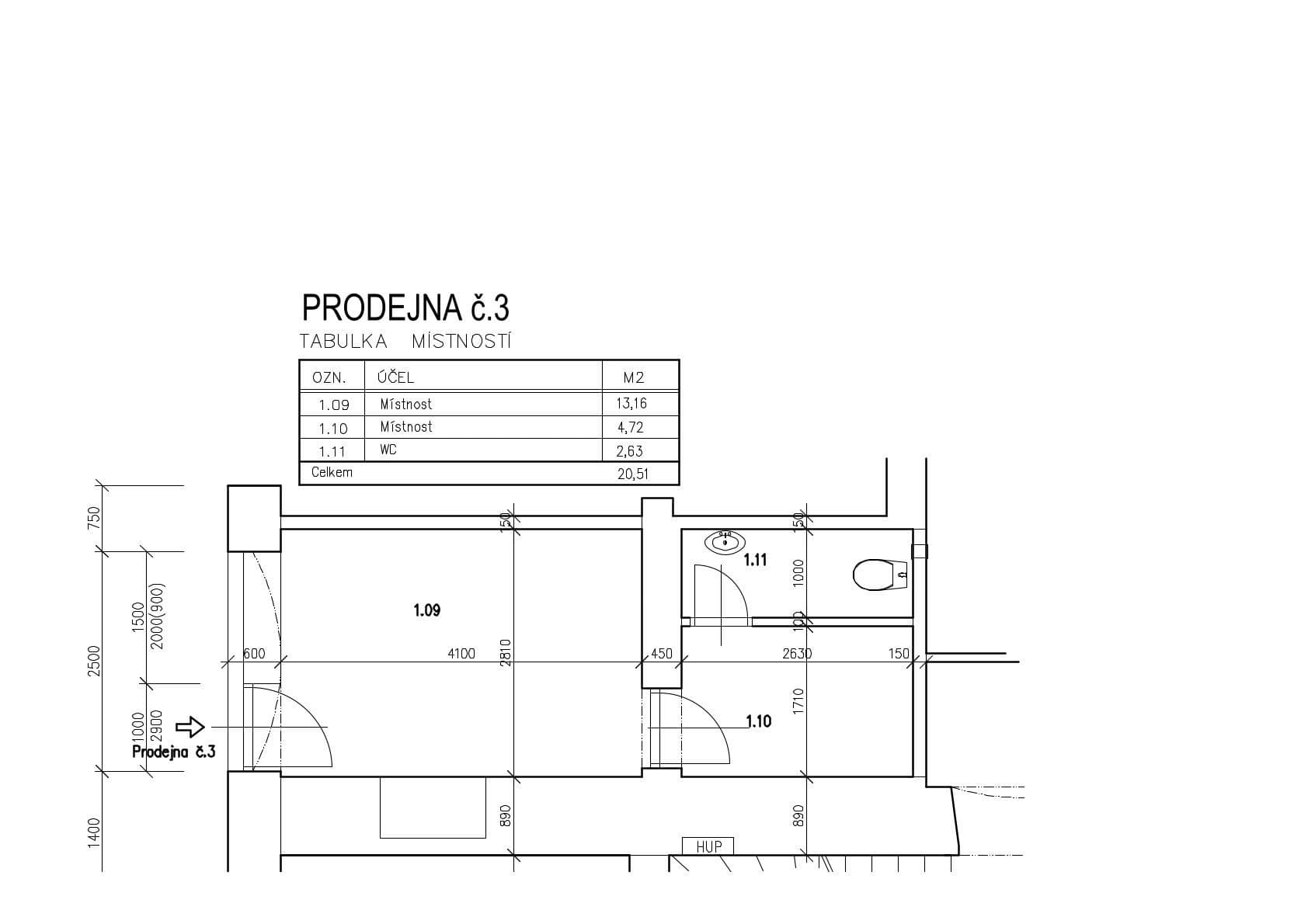non-residential property to rent, 20 m², Smilova, Pardubice, Pardubický Region non-residential property to rent, 20 m², Smilova, Pardubice, Pardubický Region
