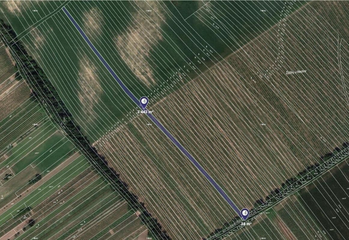 plot for sale, 3,922 m², Josefov, Jihomoravský Region plot for sale, 3,922 m², Josefov, Jihomoravský Region