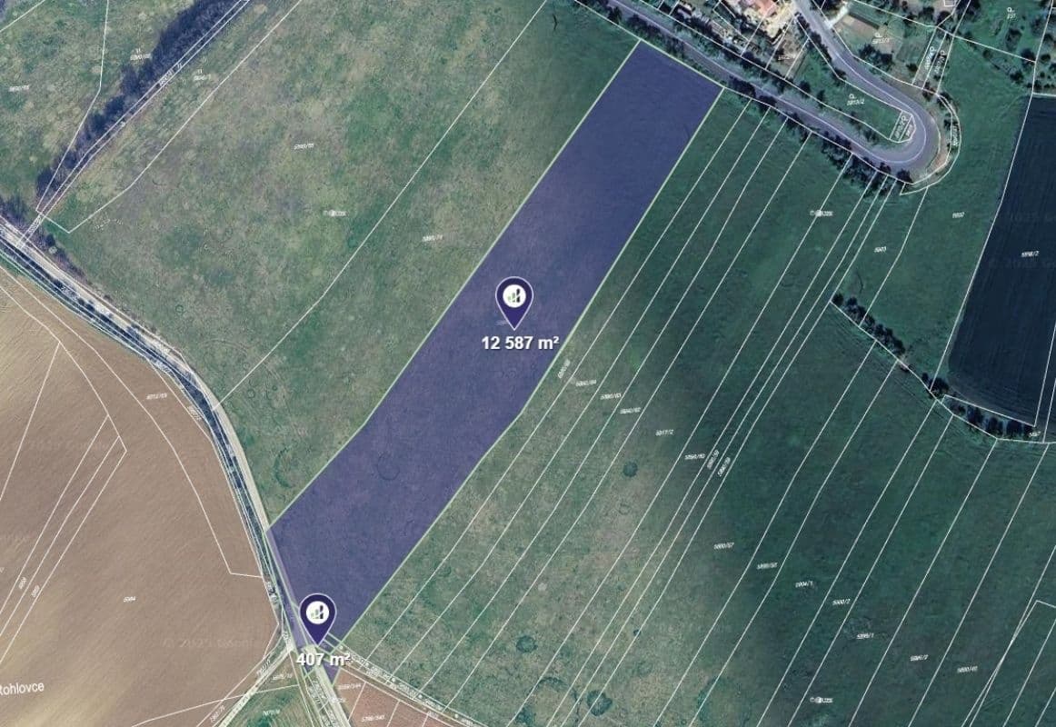 plot for sale, 12,994 m², Dambořice, Jihomoravský Region plot for sale, 12,994 m², Dambořice, Jihomoravský Region