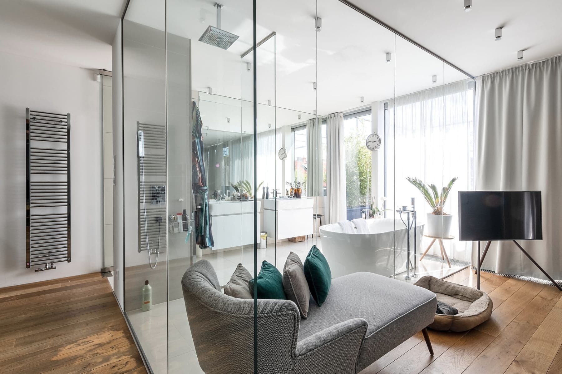 3 bedroom with open-plan kitchen flat to rent, 454 m², Laubova, Prague, Prague 3 bedroom with open-plan kitchen flat to rent, 454 m², Laubova, Prague, Prague