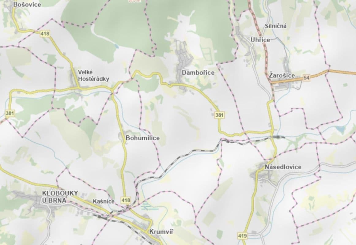 plot for sale, 189 m², Dambořice, Jihomoravský Region plot for sale, 189 m², Dambořice, Jihomoravský Region