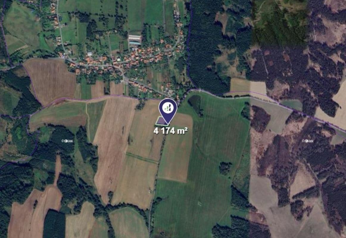 plot for sale, 4,174 m², Skřípov, Olomoucký Region plot for sale, 4,174 m², Skřípov, Olomoucký Region