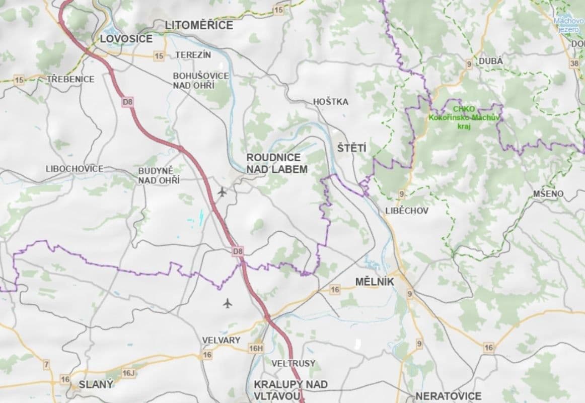 plot for sale, 89,284 m², Račiněves, Ústecký Region plot for sale, 89,284 m², Račiněves, Ústecký Region