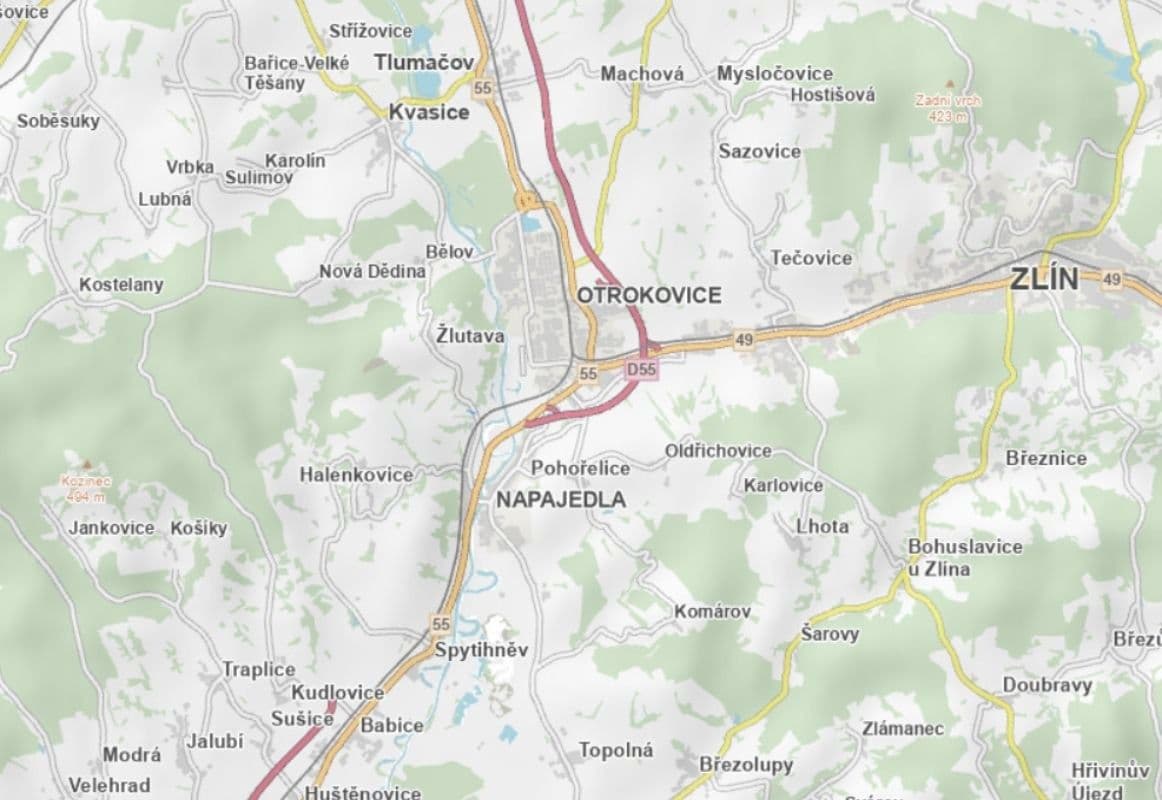 plot for sale, 2,337 m², Napajedla, Zlínský Region plot for sale, 2,337 m², Napajedla, Zlínský Region