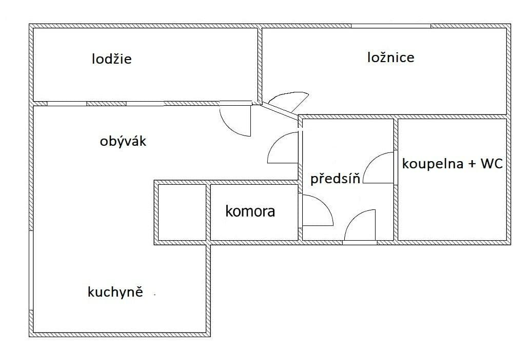 1 bedroom with open-plan kitchen flat to rent, 61 m², Klementova, Prague, Prague 1 bedroom with open-plan kitchen flat to rent, 61 m², Klementova, Prague, Prague