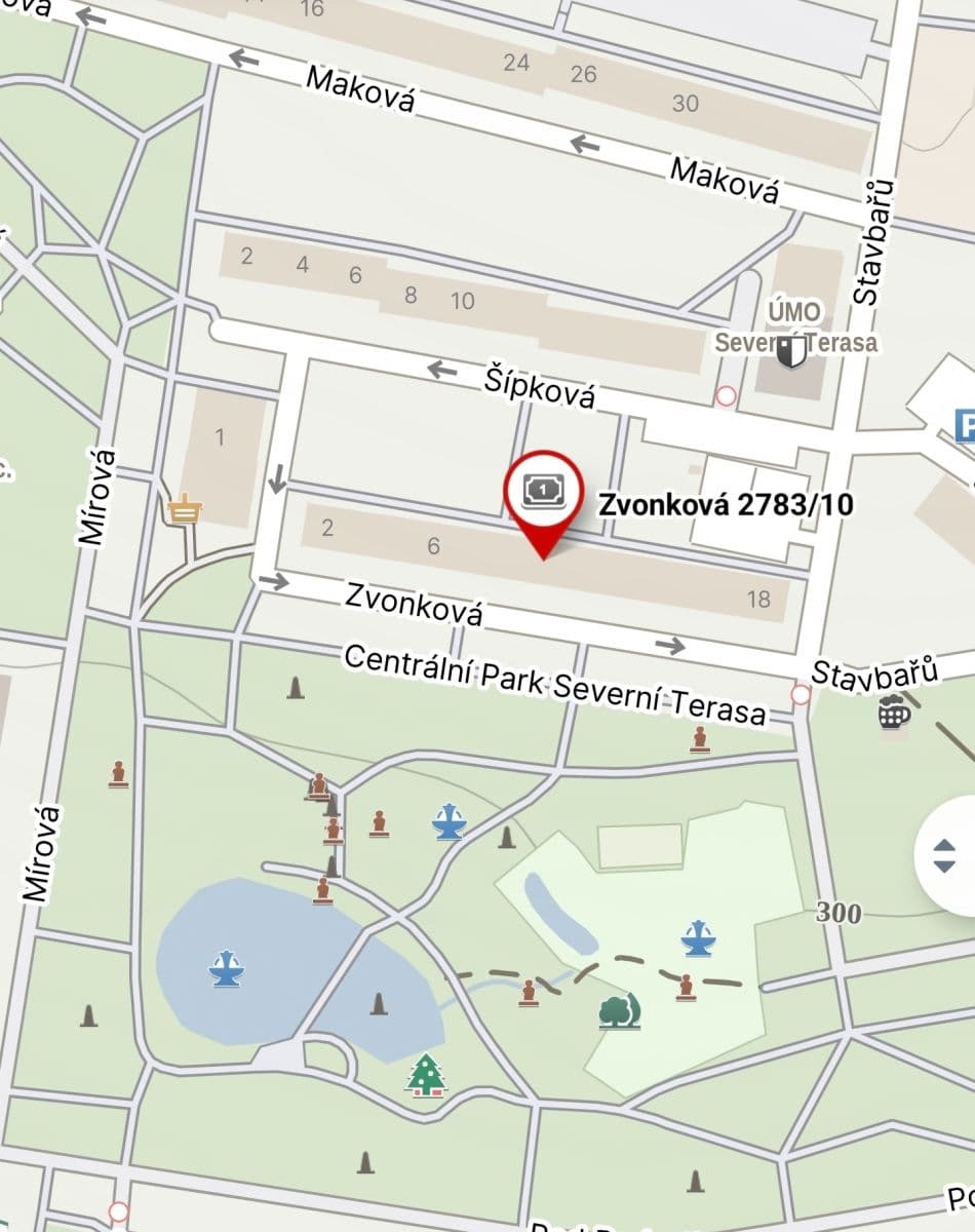 1 bedroom with open-plan kitchen flat to rent, 45 m², Zvonková, Ústí nad Labem, Ústecký Region 1 bedroom with open-plan kitchen flat to rent, 45 m², Zvonková, Ústí nad Labem, Ústecký Region