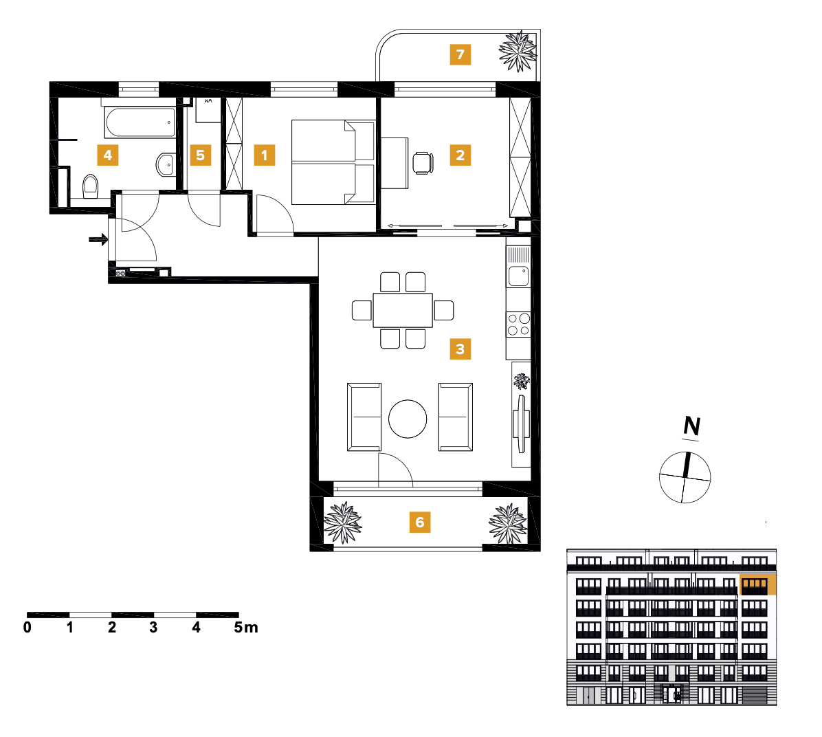 3 bedroom flat for sale, 72 m², Hohenstaufenstraße 9, Berlin, Berlin 3 bedroom flat for sale, 72 m², Hohenstaufenstraße 9, Berlin, Berlin