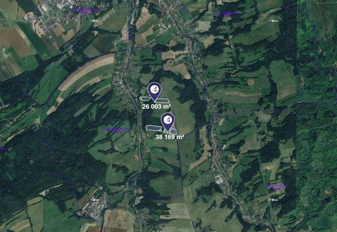 plot for sale, 891 m², Nový Jičín, Moravskoslezský Region plot for sale, 891 m², Nový Jičín, Moravskoslezský Region