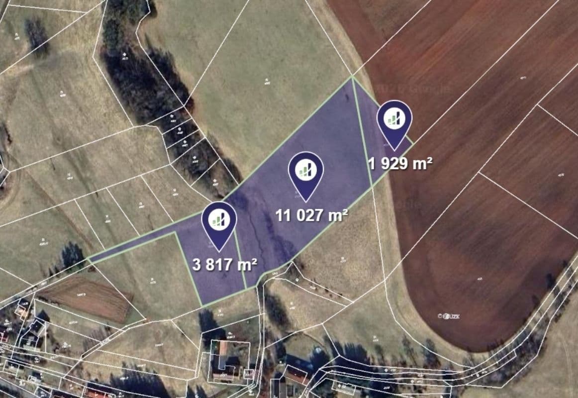 plot for sale, 16,773 m², Nová Ves nad Popelkou, Liberecký Region plot for sale, 16,773 m², Nová Ves nad Popelkou, Liberecký Region