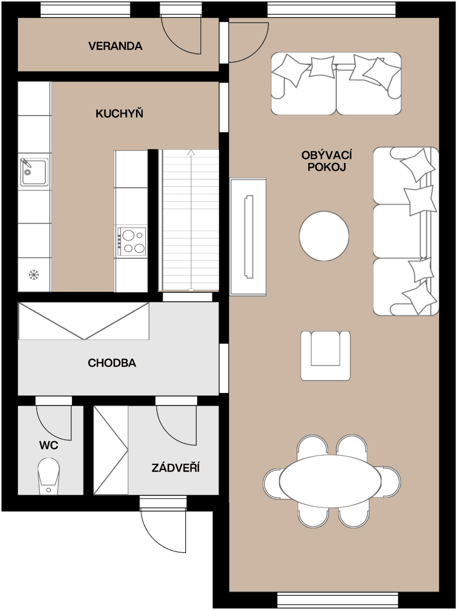 house for sale, 133 m², Zbýšov, Středočeský Region house for sale, 133 m², Zbýšov, Středočeský Region