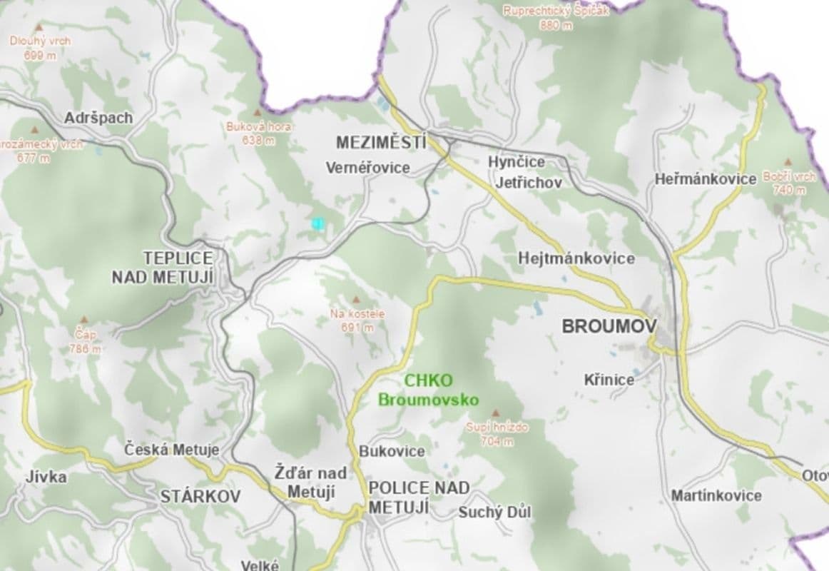plot for sale, 32,524 m², Teplice nad Metují, Královéhradecký Region plot for sale, 32,524 m², Teplice nad Metují, Královéhradecký Region