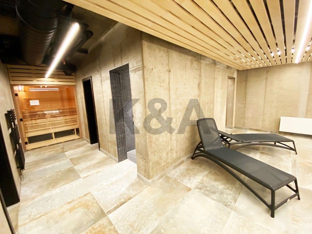 2 bedroom with open-plan kitchen flat to rent, 92 m², Grafická, Prague, Prague 2 bedroom with open-plan kitchen flat to rent, 92 m², Grafická, Prague, Prague