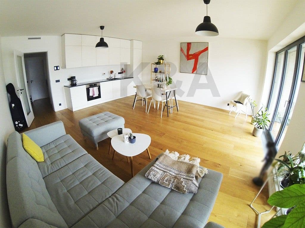 2 bedroom with open-plan kitchen flat to rent, 92 m², Grafická, Prague, Prague 2 bedroom with open-plan kitchen flat to rent, 92 m², Grafická, Prague, Prague