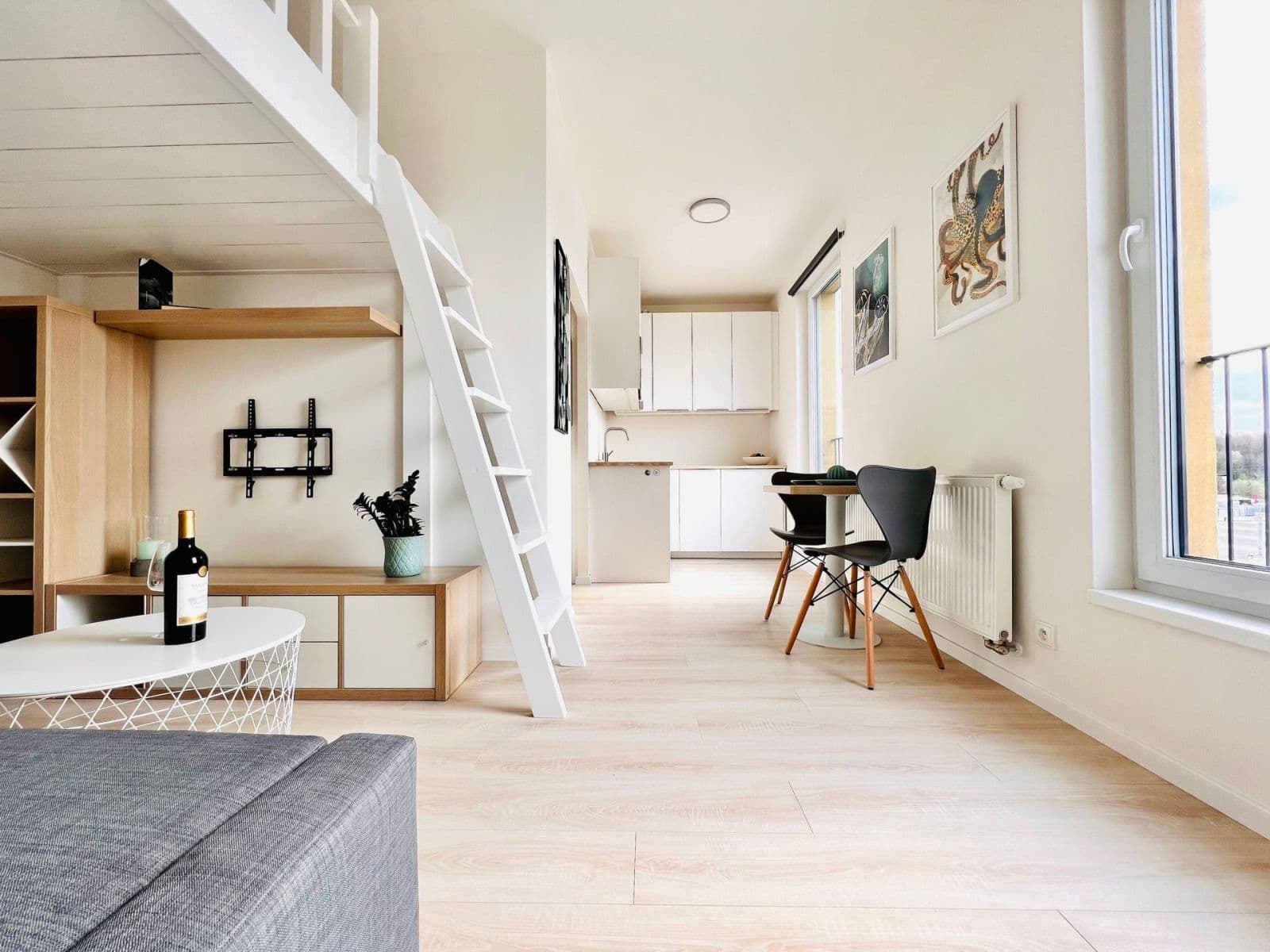 Studio flat to rent, 27 m², Poděbradská, Prague, Prague Studio flat to rent, 27 m², Poděbradská, Prague, Prague