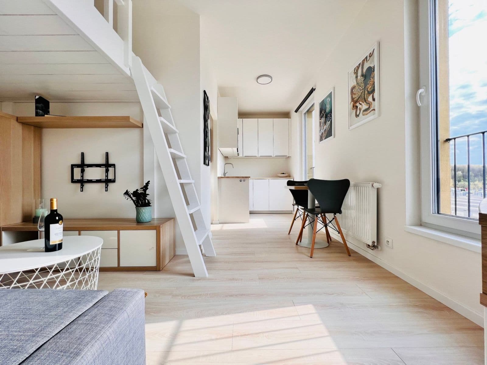 Studio flat to rent, 27 m², Poděbradská, Prague, Prague Studio flat to rent, 27 m², Poděbradská, Prague, Prague