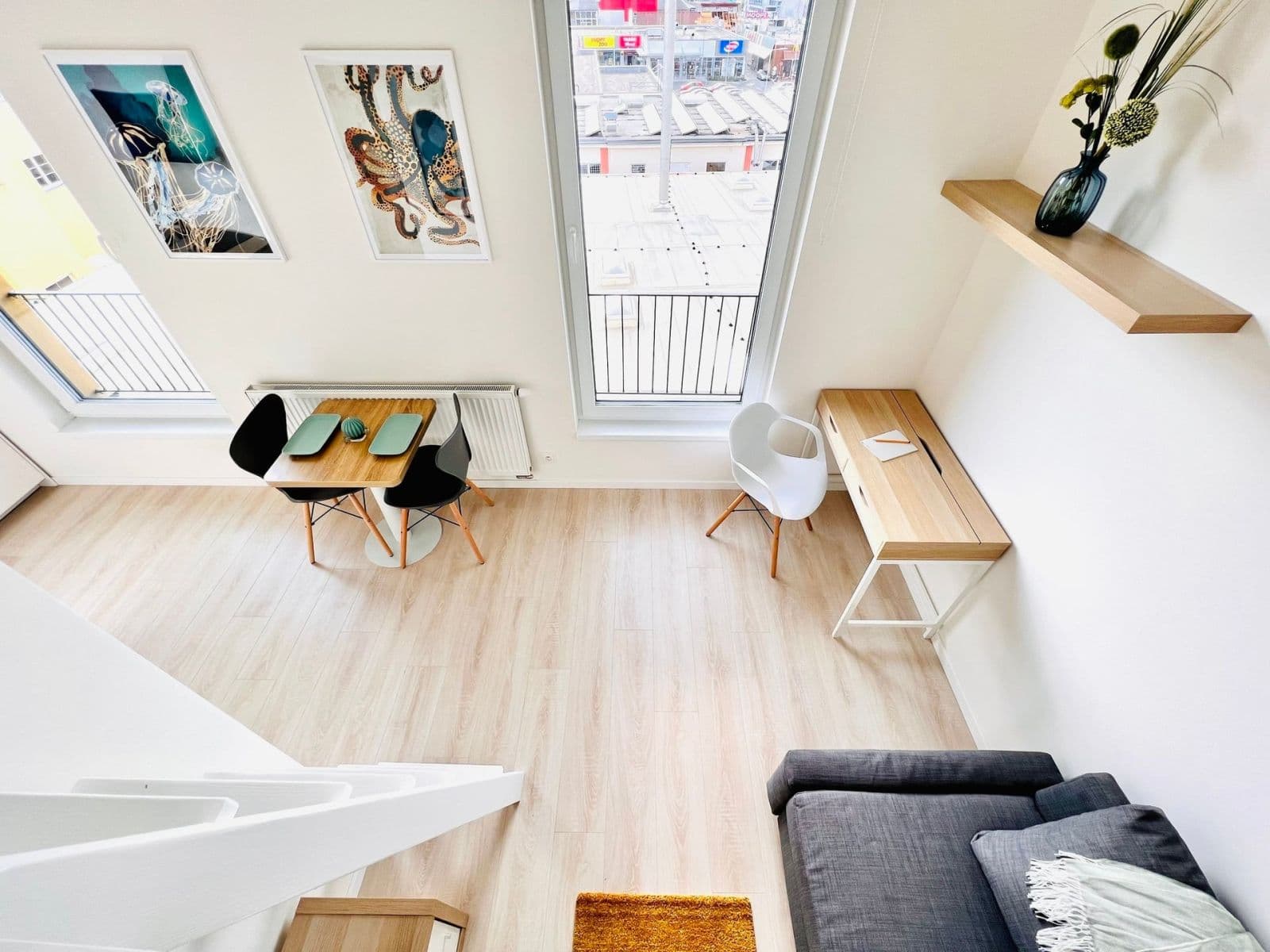 Studio flat to rent, 27 m², Poděbradská, Prague, Prague Studio flat to rent, 27 m², Poděbradská, Prague, Prague