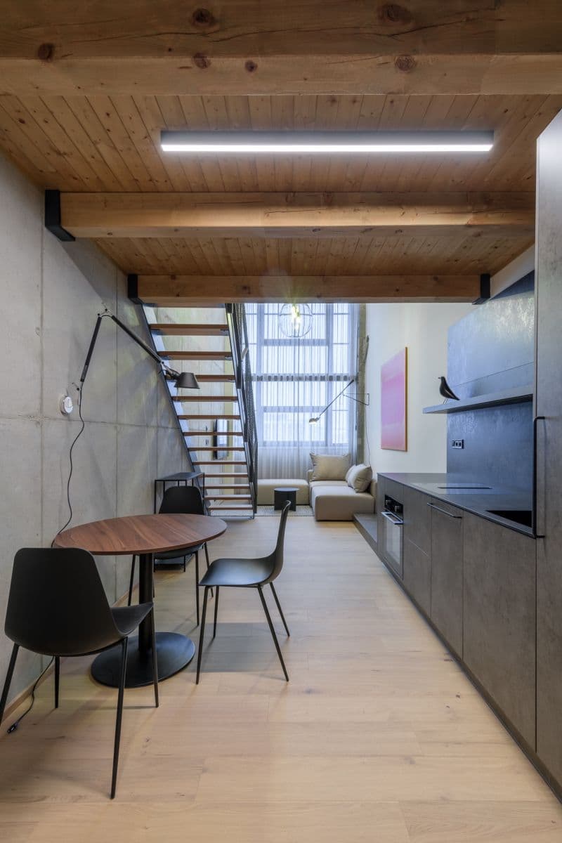 1 bedroom with open-plan kitchen flat to rent, 51 m², Kolbenova, Prague, Prague 1 bedroom with open-plan kitchen flat to rent, 51 m², Kolbenova, Prague, Prague