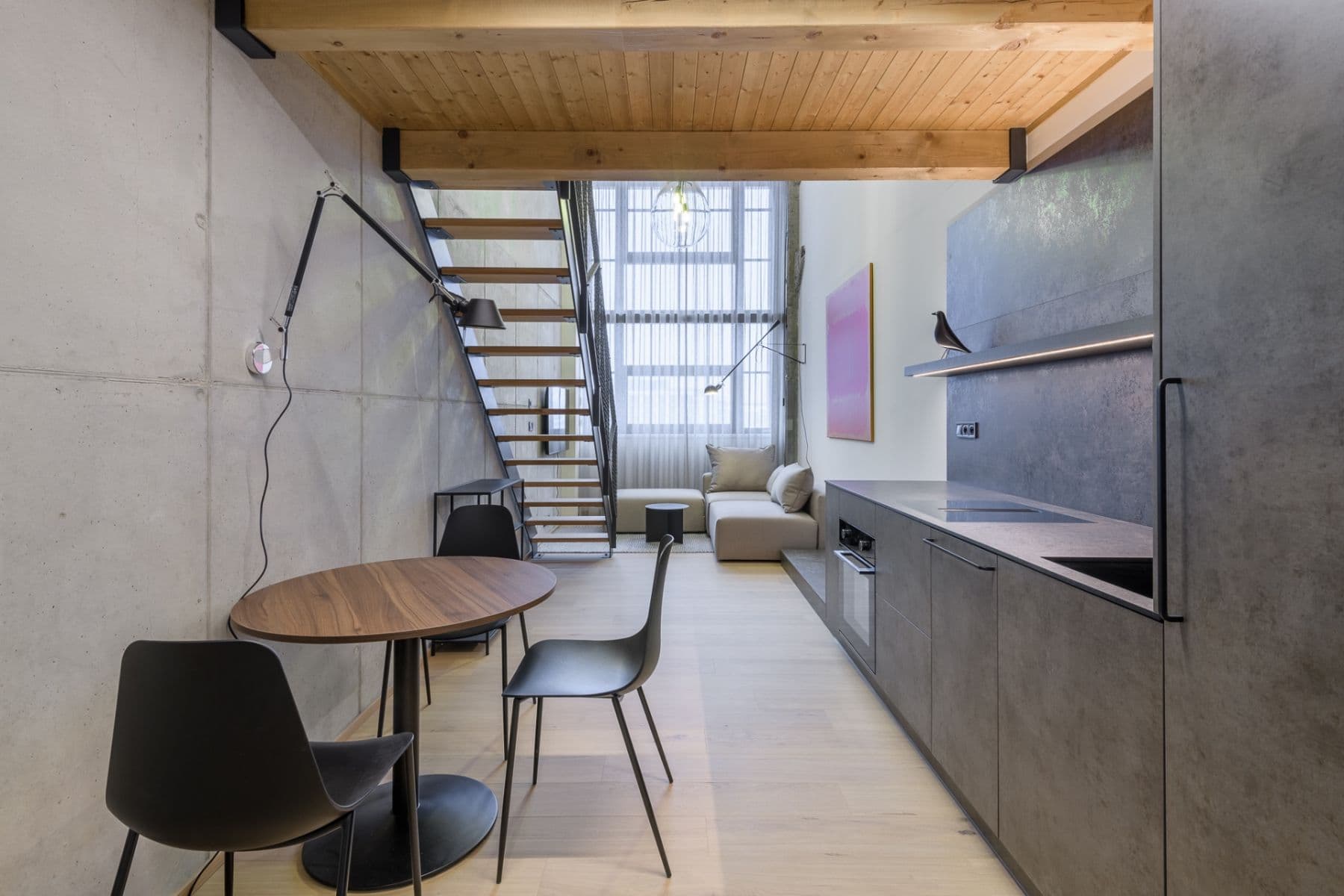 1 bedroom with open-plan kitchen flat to rent, 51 m², Kolbenova, Prague, Prague 1 bedroom with open-plan kitchen flat to rent, 51 m², Kolbenova, Prague, Prague