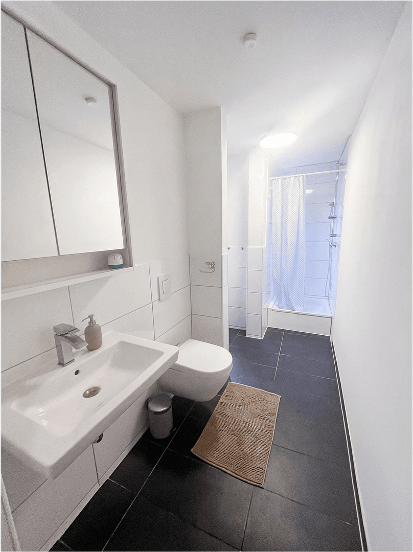 Studio flat to rent, 49 m², Billerstraße 5, Augsburg, Bavaria Studio flat to rent, 49 m², Billerstraße 5, Augsburg, Bavaria