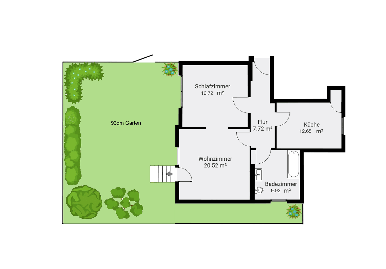 2 bedroom flat to rent, 68 m², Groß-Gerau, Hesse 2 bedroom flat to rent, 68 m², Groß-Gerau, Hesse