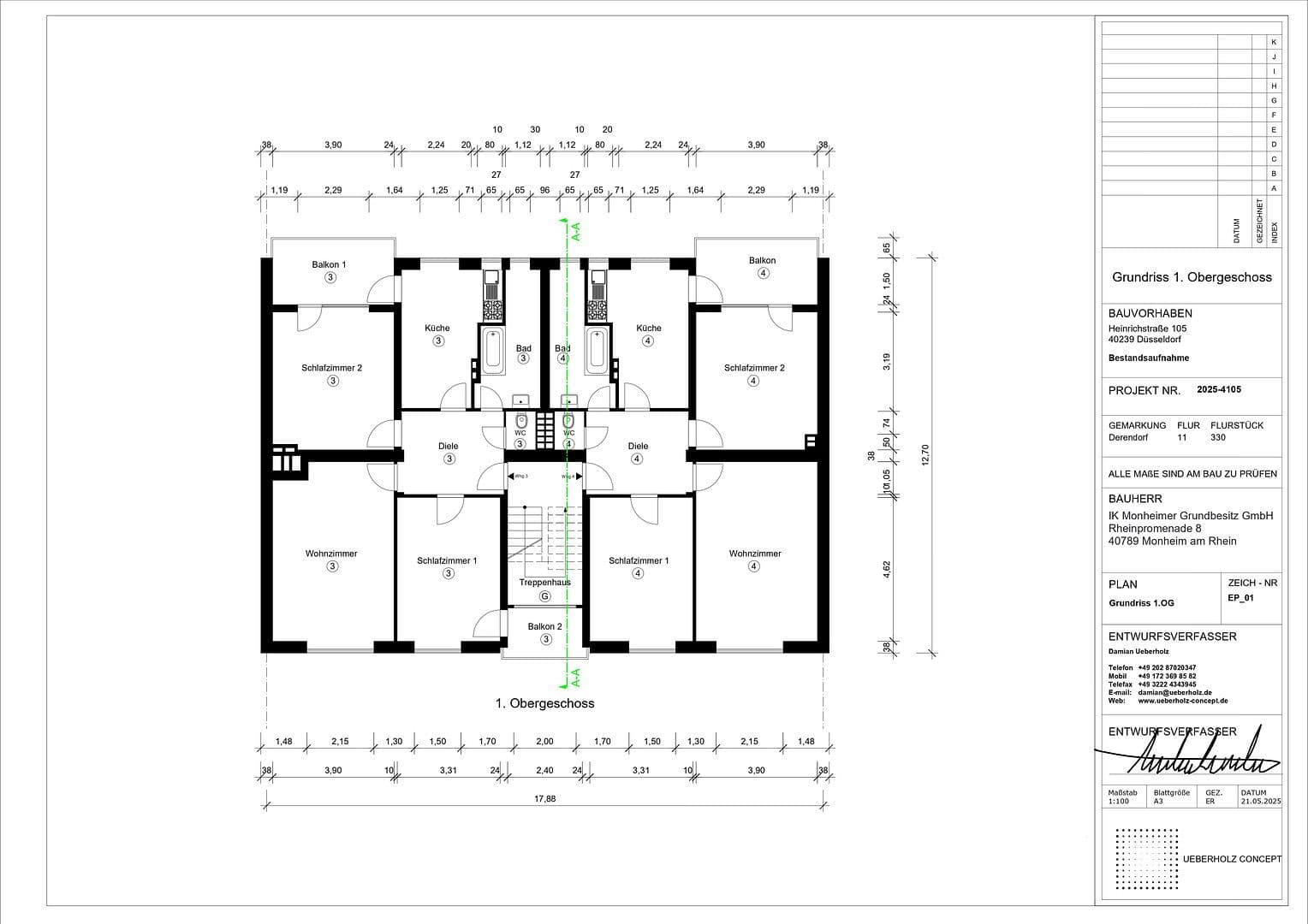 3 bedroom flat for sale, 89 m², Heinrichstr. 105, Düsseldorf, North Rhine-Westphalia 3 bedroom flat for sale, 89 m², Heinrichstr. 105, Düsseldorf, North Rhine-Westphalia