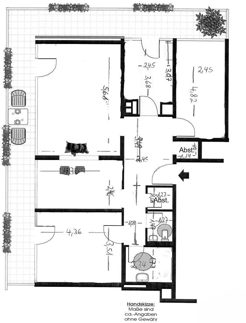 2 bedroom with open-plan kitchen flat for sale, 92 m², Theodor-Heuss-Straße 50, Wuppertal, North Rhine-Westphalia 2 bedroom with open-plan kitchen flat for sale, 92 m², Theodor-Heuss-Straße 50, Wuppertal, North Rhine-Westphalia