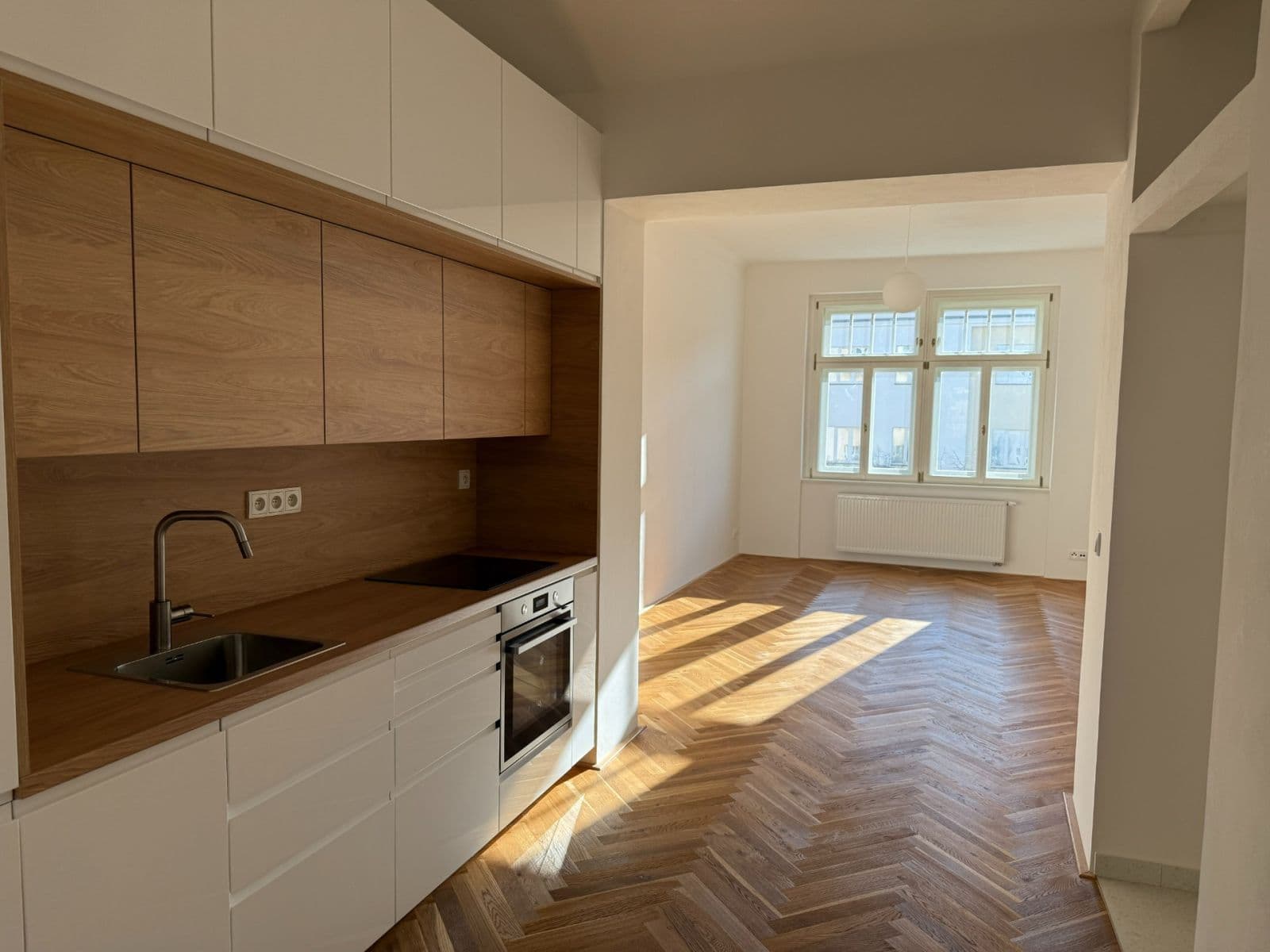 1 bedroom with open-plan kitchen flat to rent, 52 m², 28. pluku, Prague, Prague 1 bedroom with open-plan kitchen flat to rent, 52 m², 28. pluku, Prague, Prague