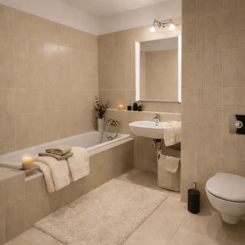 1 bedroom flat to rent, 58 m², Korunní, Prague, Prague 1 bedroom flat to rent, 58 m², Korunní, Prague, Prague