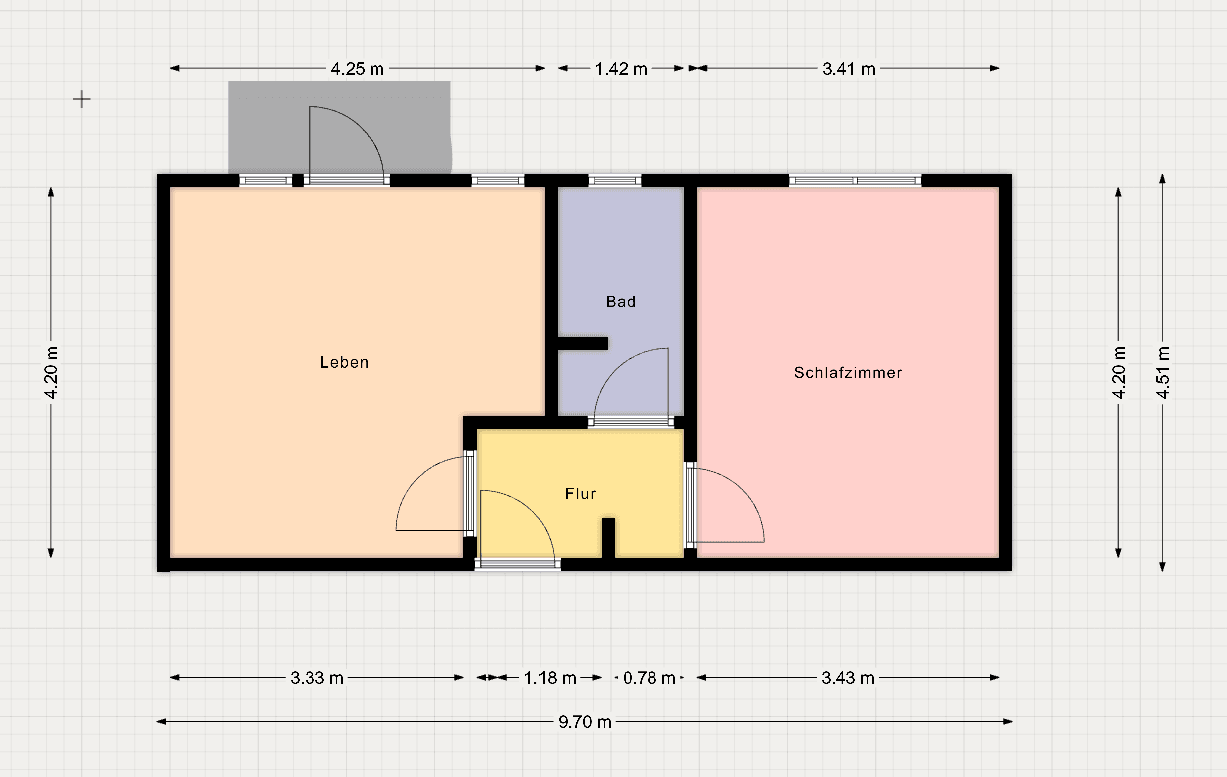 2 bedroom flat to rent, 40 m², Ostendstraße 81, Neuburg an der Donau, Bavaria 2 bedroom flat to rent, 40 m², Ostendstraße 81, Neuburg an der Donau, Bavaria