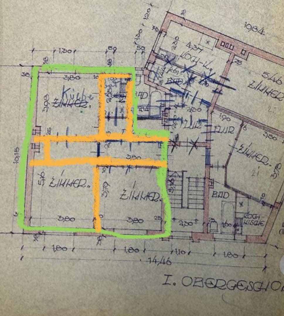 1 bedroom with open-plan kitchen flat to rent, 66 m², Rellinghauser Straße 115, Essen, North Rhine-Westphalia 1 bedroom with open-plan kitchen flat to rent, 66 m², Rellinghauser Straße 115, Essen, North Rhine-Westphalia