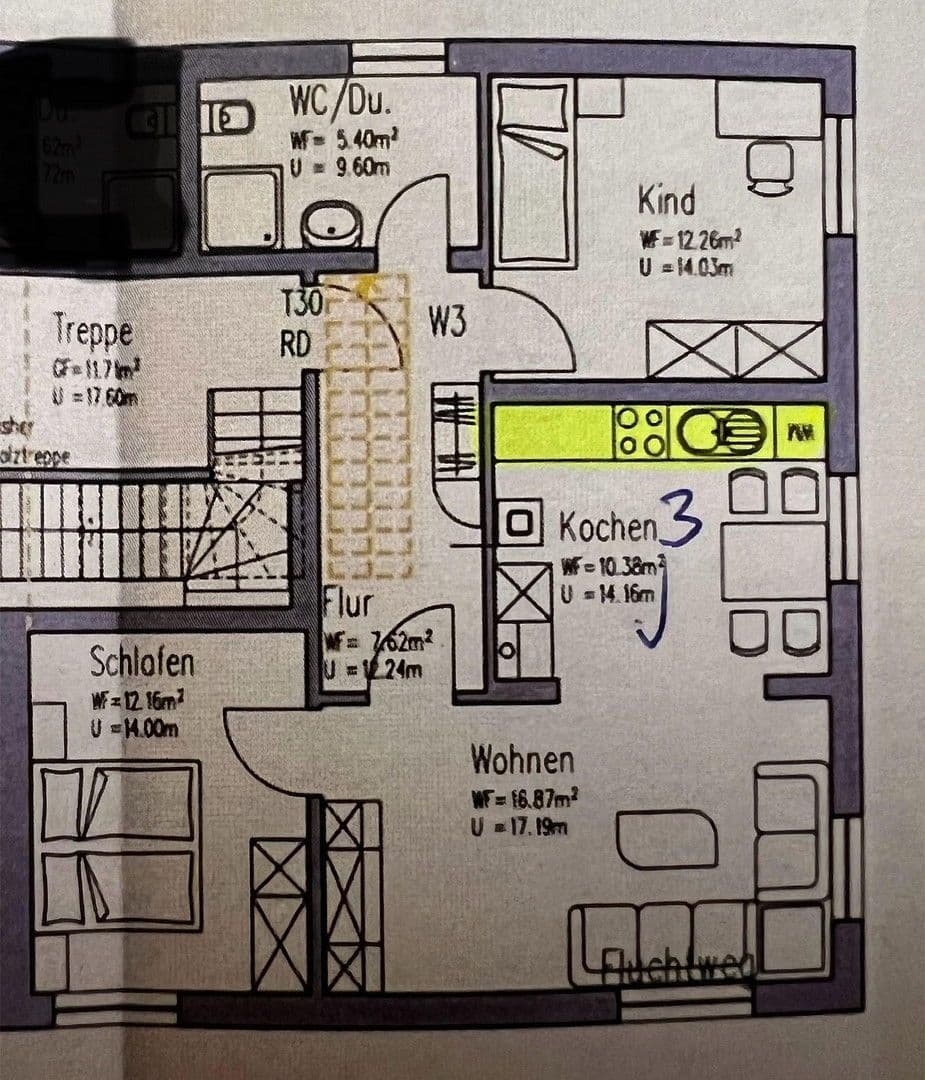 3 bedroom flat to rent, 69 m², Dautmergerstrasse 21, Schömberg, Baden-Württemberg 3 bedroom flat to rent, 69 m², Dautmergerstrasse 21, Schömberg, Baden-Württemberg