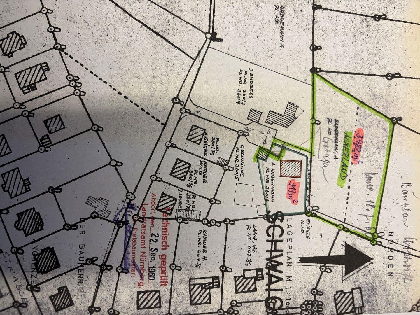 plot for sale, 4,674 m², Schwaig bei Nürnberg, Bavaria plot for sale, 4,674 m², Schwaig bei Nürnberg, Bavaria