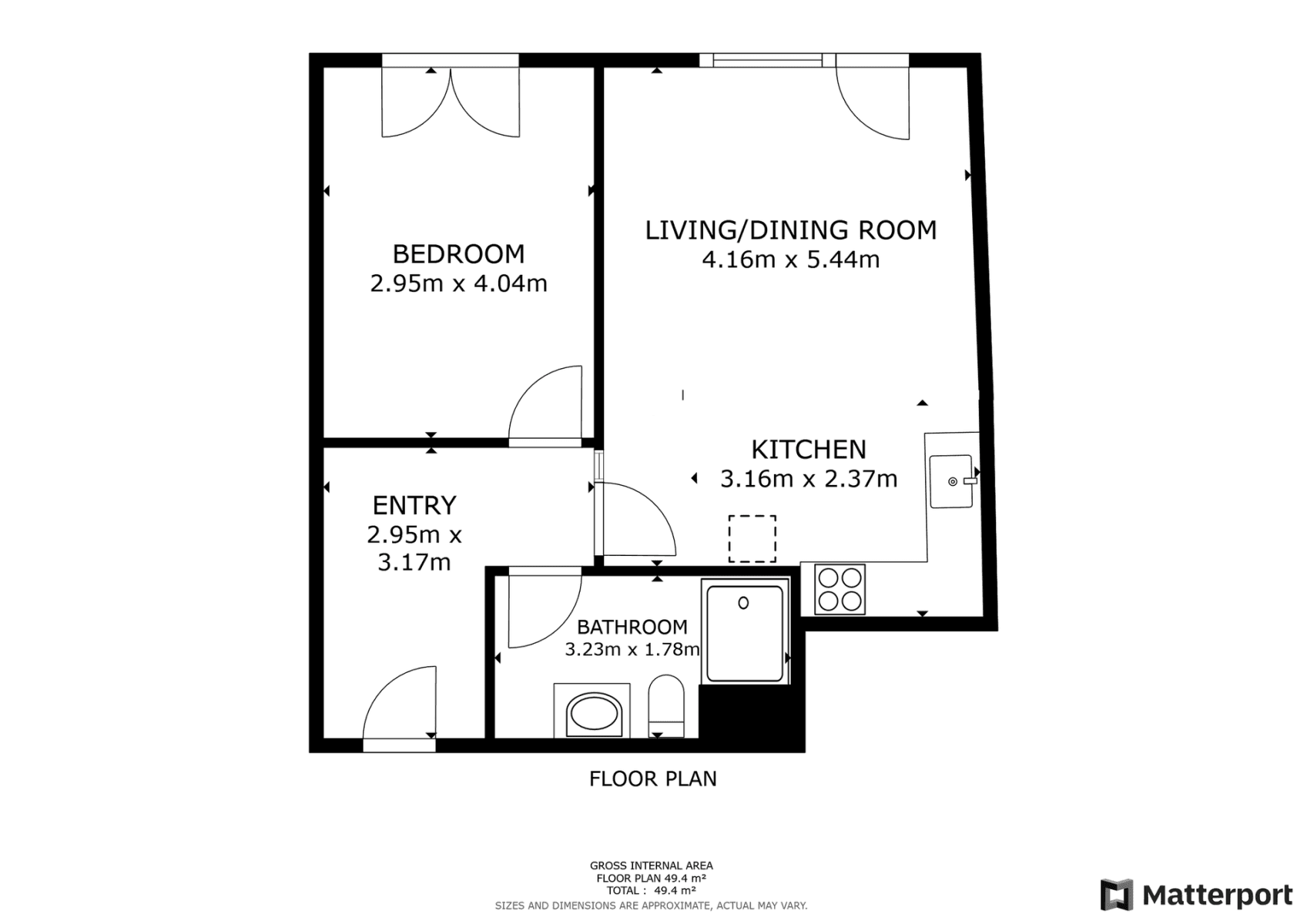1 bedroom with open-plan kitchen flat to rent, 50 m², V domově, Prague, Prague 1 bedroom with open-plan kitchen flat to rent, 50 m², V domově, Prague, Prague