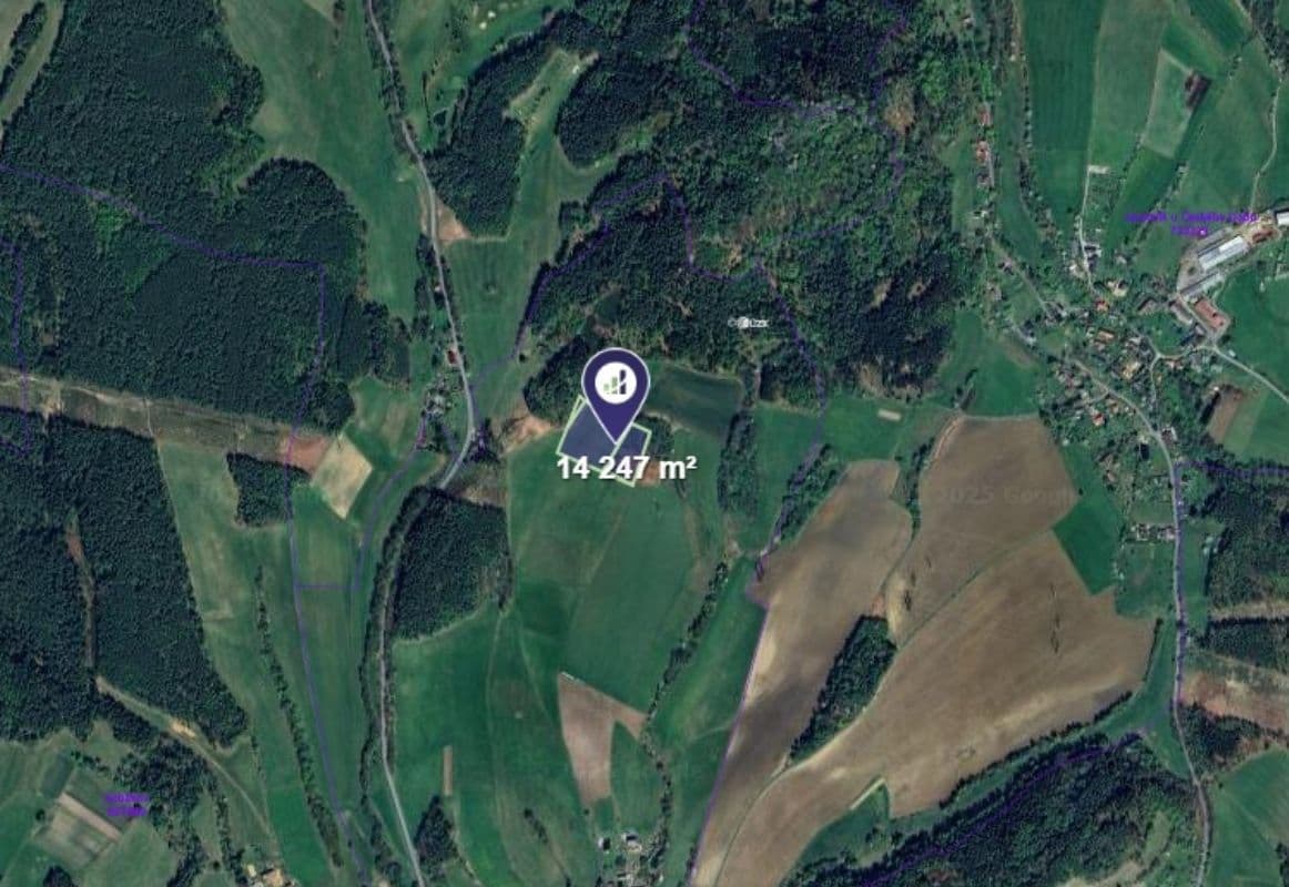 plot for sale, 14,247 m², Český Dub, Liberecký Region plot for sale, 14,247 m², Český Dub, Liberecký Region