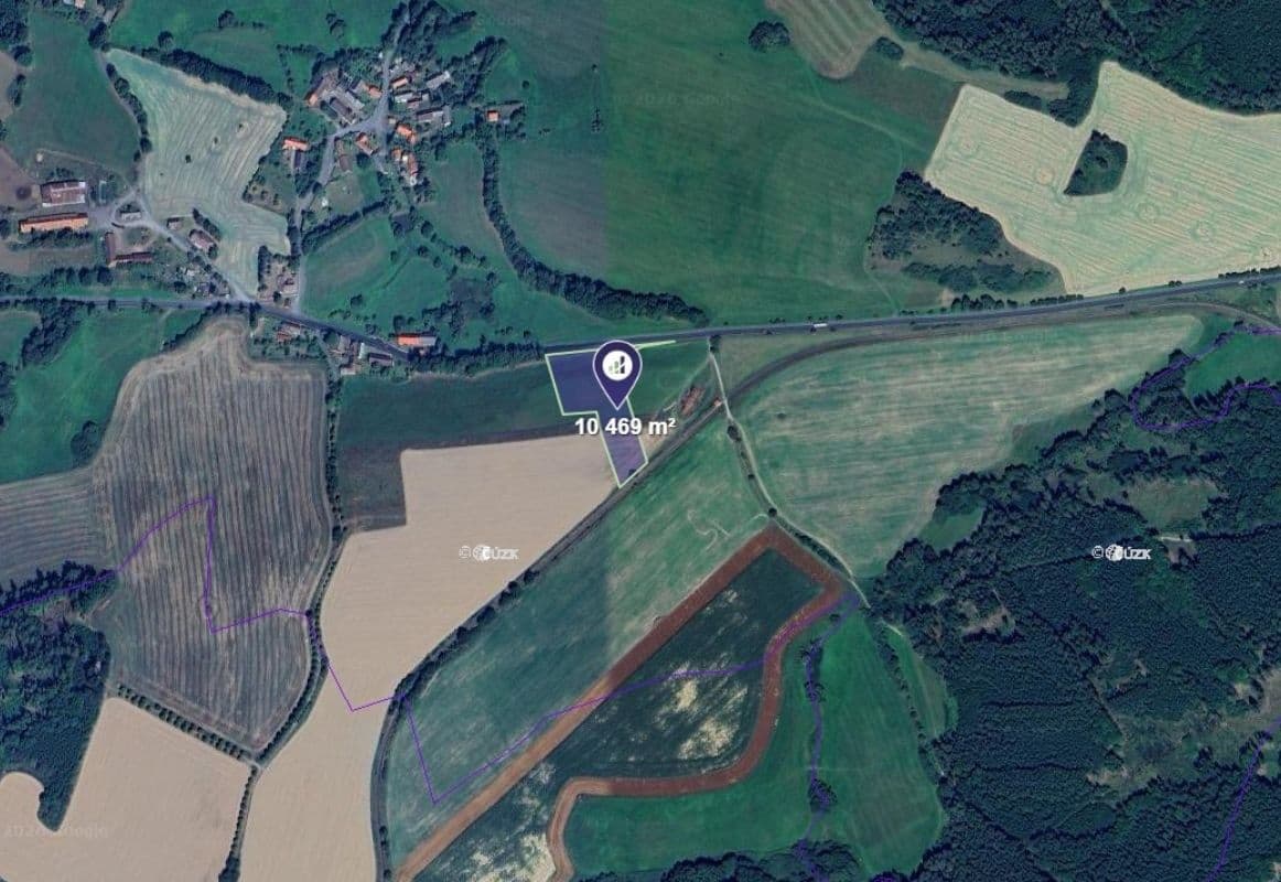 plot for sale, 10,469 m², Životice, Plzeňský Region plot for sale, 10,469 m², Životice, Plzeňský Region