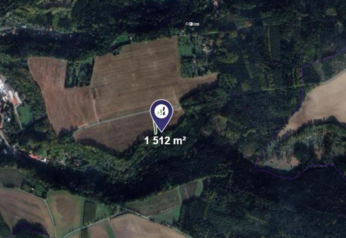 plot for sale, 1,512 m², Nové Město nad Metují, Královéhradecký Region plot for sale, 1,512 m², Nové Město nad Metují, Královéhradecký Region