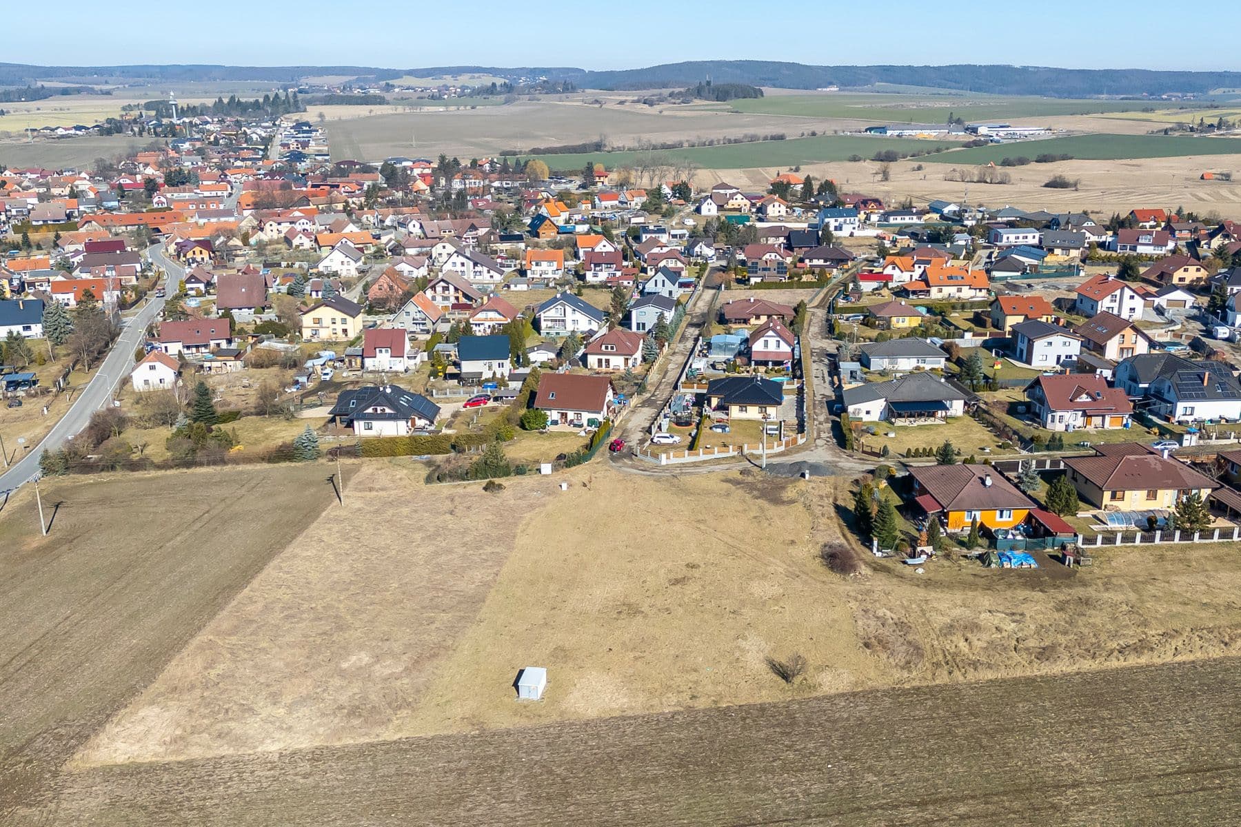 plot for sale, 1,031 m², Malá Hraštice, Středočeský Region plot for sale, 1,031 m², Malá Hraštice, Středočeský Region