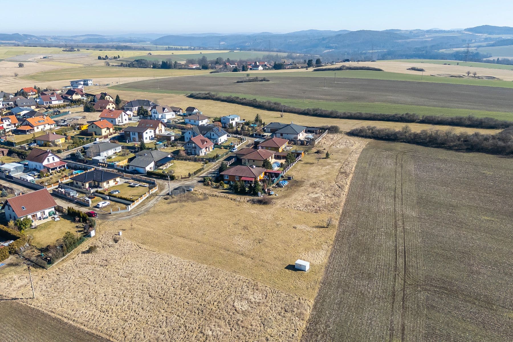 plot for sale, 1,031 m², Malá Hraštice, Středočeský Region plot for sale, 1,031 m², Malá Hraštice, Středočeský Region