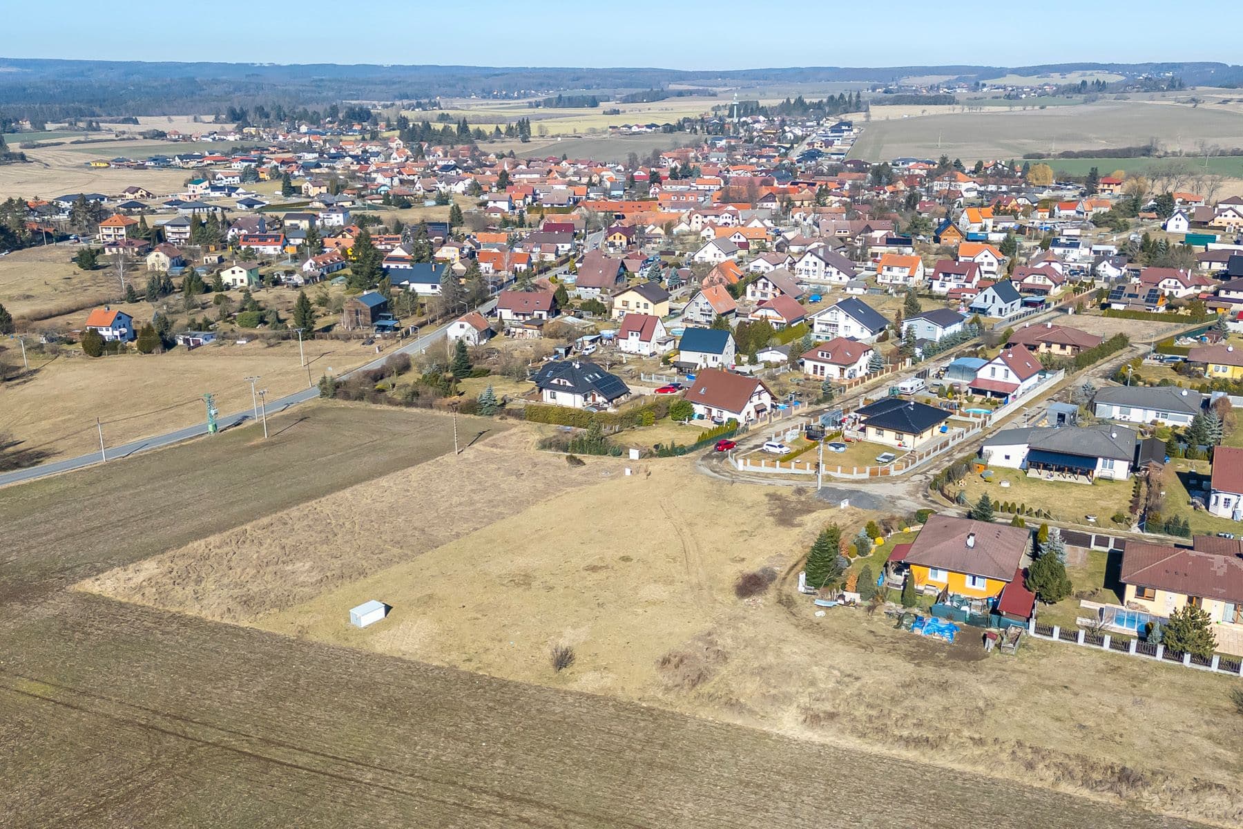 plot for sale, 1,031 m², Malá Hraštice, Středočeský Region plot for sale, 1,031 m², Malá Hraštice, Středočeský Region